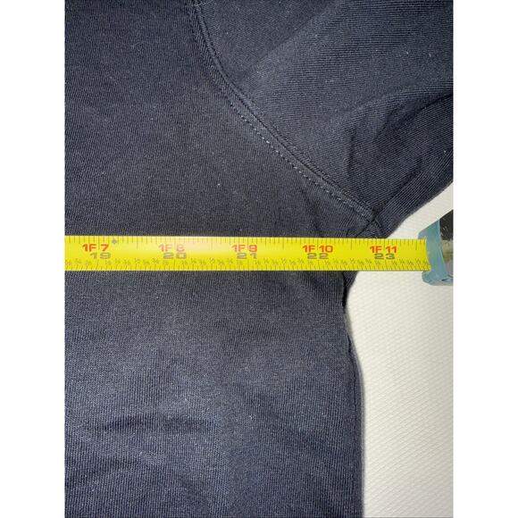 Lands’ End Super-T Long Sleeve Shirt Men’s XL Black • Soft Durable Cotton - Picture 5 of 7